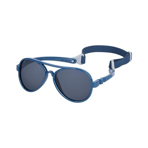 COCOSAND Baby Aviator Polarized Sunglasses with Adjustable Strap for Baby Infant Girl Boy 0-18 Months