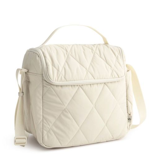 Vera Bradley Women's Outlet Ultralight Lunch Crossbody Bag Pumice Stone