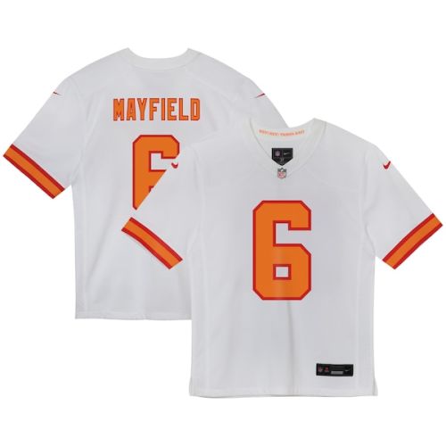 Baker Mayfield '76 Tampa Bay Buccaneers Infant Game Jersey - White