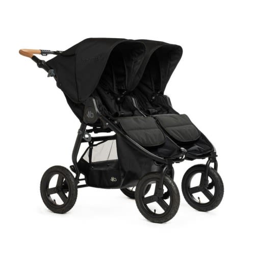 Indie Twin Stroller - Matte Black
