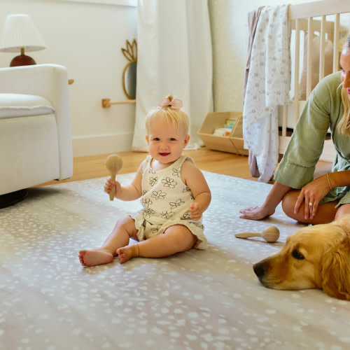 House of Noa Little Nomad Play Mat l Fawn - Brown, 4X6