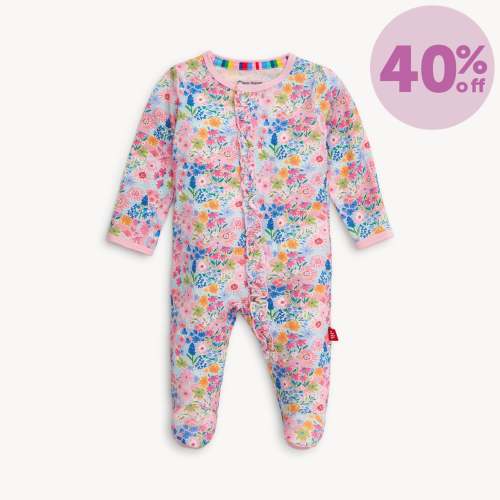 lily modal magnetic parent favorite footie with ruffle – Magnetic Me