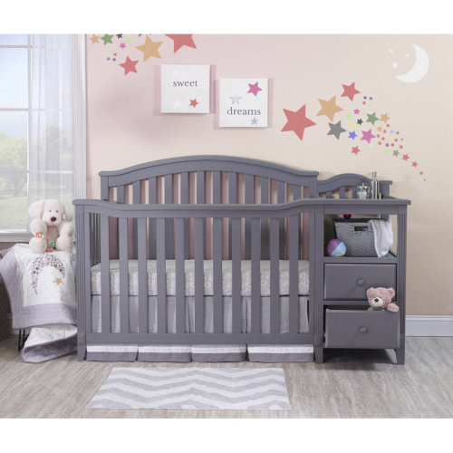 Sorelle Berkley 4-in-1 Convertible Crib and Changer & Reviews | Wayfair
