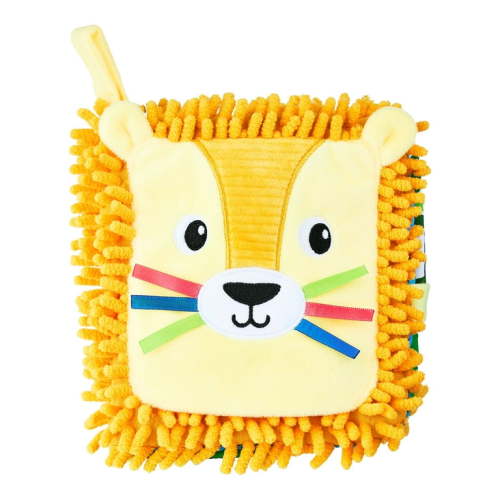 Spark.Create.Imagine. Soft Baby Book, Plush Lion, Ages 0 Months+
