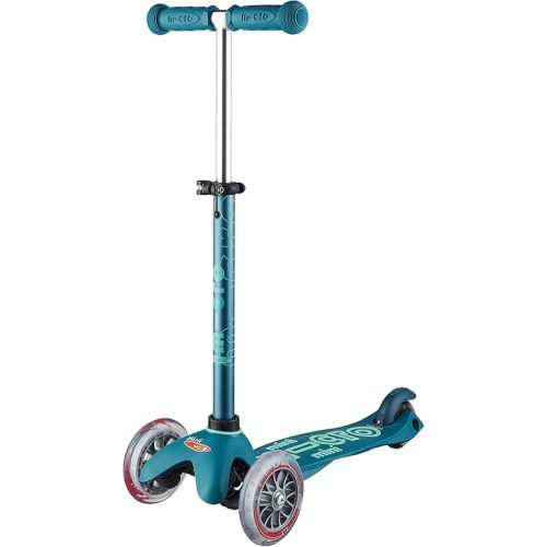 Micro Kickboard - Mini Deluxe - Three Wheeled, Lean-to-Steer Swiss-Designed Micro Scooter