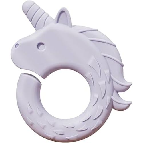 Baby Teething Toys for Babies 0-6 Months, Baby Teethers for Babies 3-6 6-12 Months Silicone Baby Chew Toys Gifts for Must Haves, BPA Free Unicorn