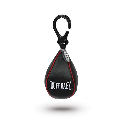 Genuine Fred BUFF BABY Speed Bag Crinkle Toy, Hanging Toy for Play Gym and Stroller, Engaging and Sensory Rich Toy, Fun Gift for Fitness Enthusiast and New Parents, Unique Gift