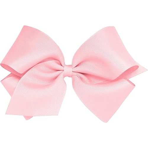 Light Pink Wee Ones Classic Grosgrain Hair Bows (SMALL)