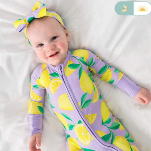 Lavender Sunny Citrus Zippy – Little Sleepies