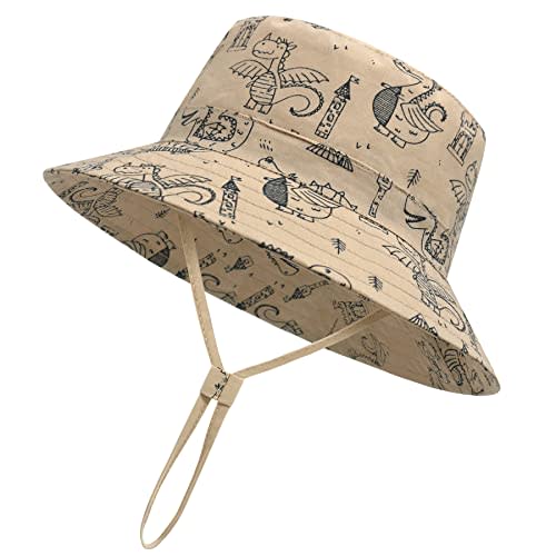 Baby Sun Hat Baby Boy Hats Toddler Hat UPF 50+ Bucket Hat for Baby Girls Infant Beach Hat with Wide Brim Kids Caps