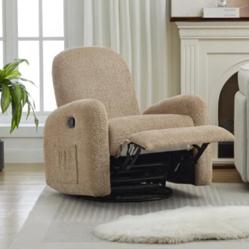 Ebern Designs Peytynn Upholstered Manual Recliner & Reviews | Wayfair