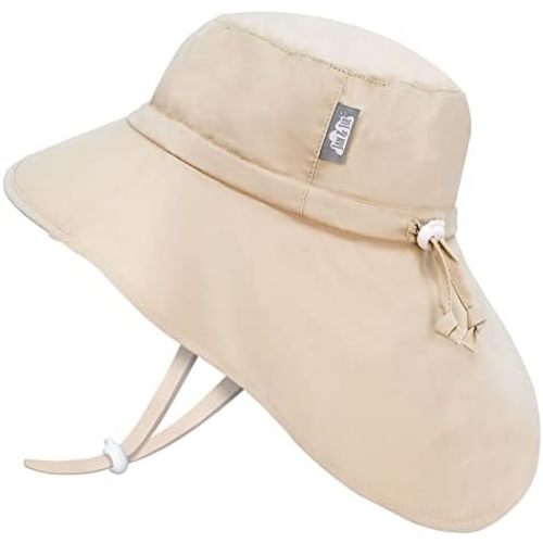 JAN & JUL Girls' Grow-with-Me Cotton Xplorer Sun Hat with Large Brim