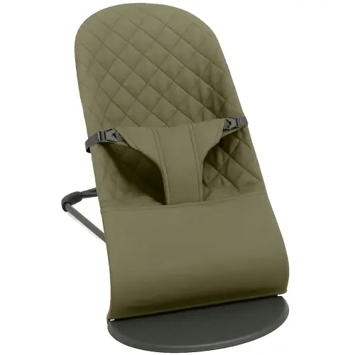 Fabric Seat for Bouncer - Compatible with Baby Bjorn Bouncer - Dense, Wear-Resistant, Skin-Friendly Cotton - Replacement Covers ONLY, Olive (Olive)