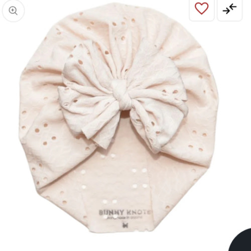 Biscuit | Gentle Cream | Eyelet Headwrap