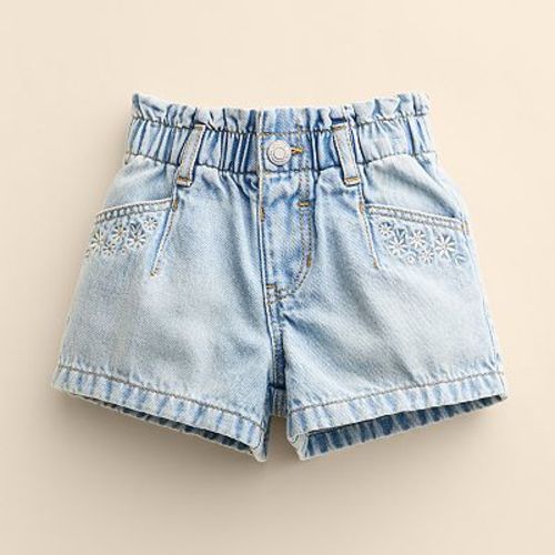 Baby & Toddler Little Co. By Lauren Conrad Paperbag-Waist Denim Shorts