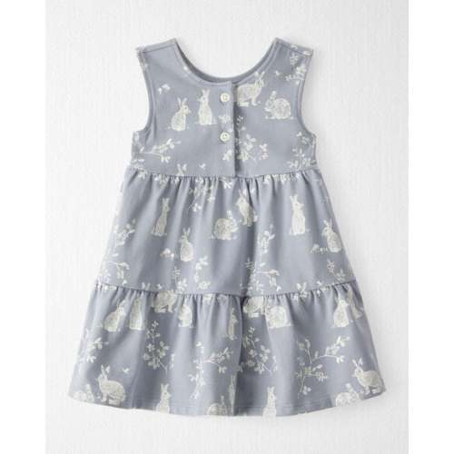 Baby Organic Cotton Bunny-Print Dress - Little Planet | Carter's