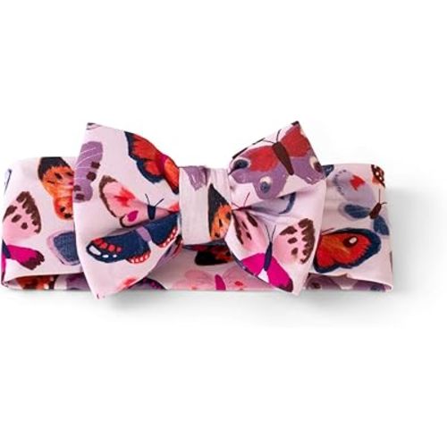 Little Sleepies Luxe Bow Headband, Butterfly Kisses