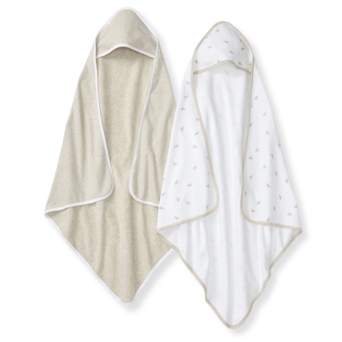 Golden Bee Towels; Color: Oat