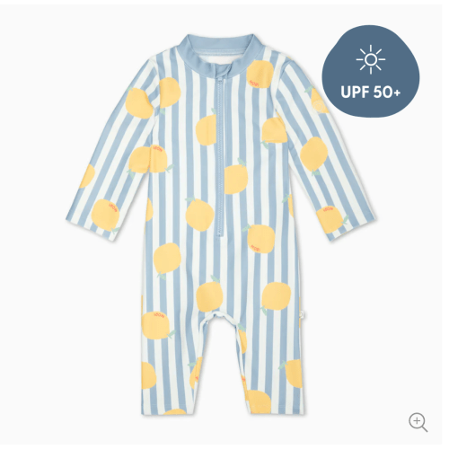 Lemon One-Piece Rashguard | 9-12m
