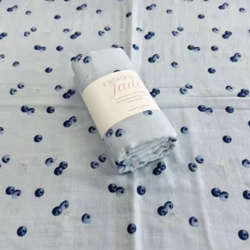 Mousseline - Bleuet - Création Jade