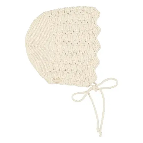Bebe Organic - Béguin Silvia Ajouré - Cream | Smallable