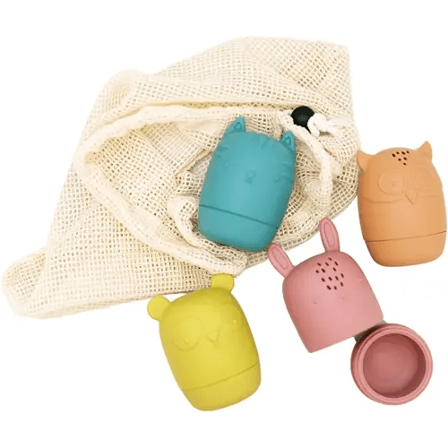 Grey+Sun | Bath Toys for Toddlers 1-3, Silicone Baby Toys, Baby Pool Toys 12-18, Bath Toys Toddlers 2-4