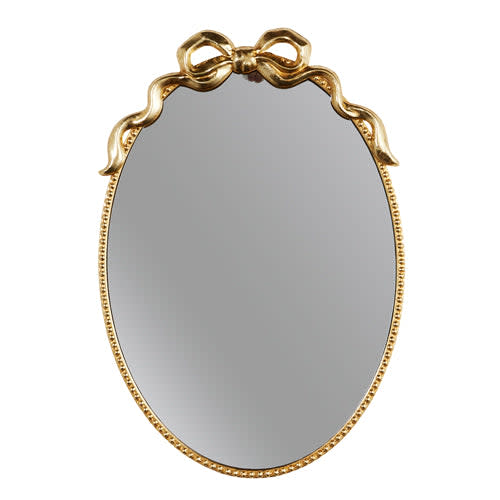 Gold Bow Mirror