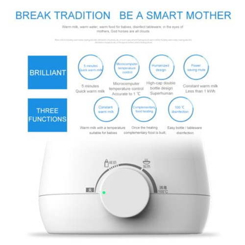 Universal Milk Bottle Sterilizer Electric Baby Feeding Bottle Warmer Heater