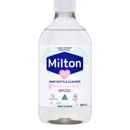 Milton Baby Bottle Cleaner ; Removes Milk Residue ; 100 Percentage Plant-based ; Australian Made ; 500ml : Amazon.com.au: Baby