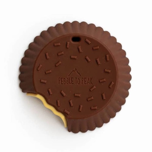 Chocolate Covered Peanut Butter Cup teether