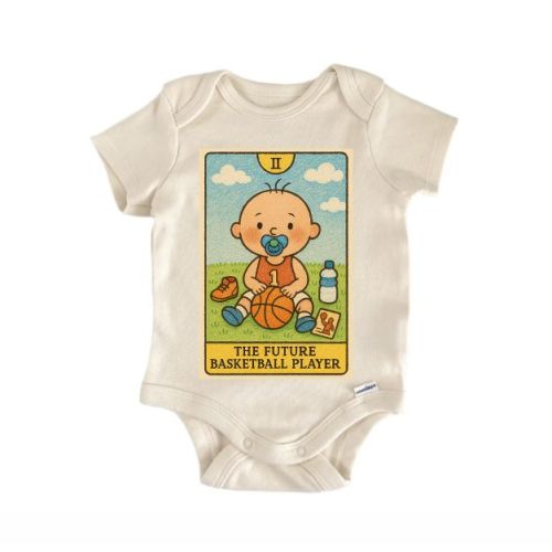 Future Basketball Tarot - Baby Onesie® GS1 Multicolor 0-3M