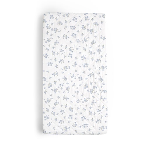 Organic Changing Pad Cover - Mini Roses