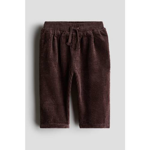 COTTON CORDUROY JOGGERS
