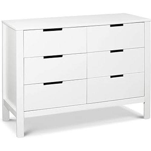 Carter's by DaVinci Colby 6-Drawer Dresser in White