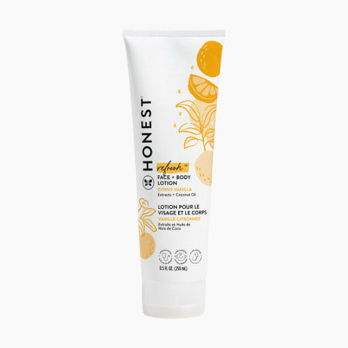 The Honest Company Face & Body Lotion - Refresh (Citrus Vanilla), 8.5 Fl Oz