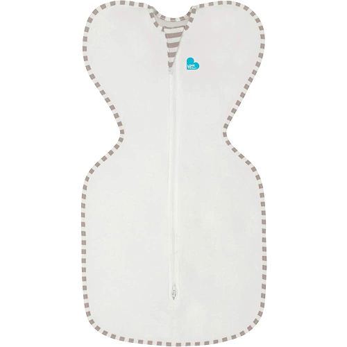 Love To Dream Swaddle UP, Organic, Cream, Small, 8-13 lbs., Dramatically Better Sleep, Allow Baby to Sleep in Their Preferred arms up Position for self-Soothing, snug fit Calms Startle Reflex