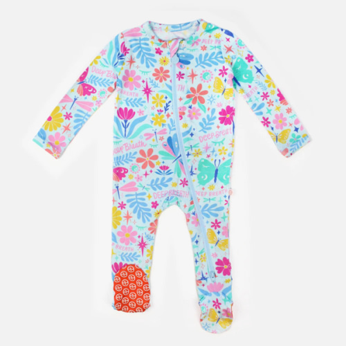 The Second-Skin Footie | Om Baby | "Deep Breath" | Raising Mama