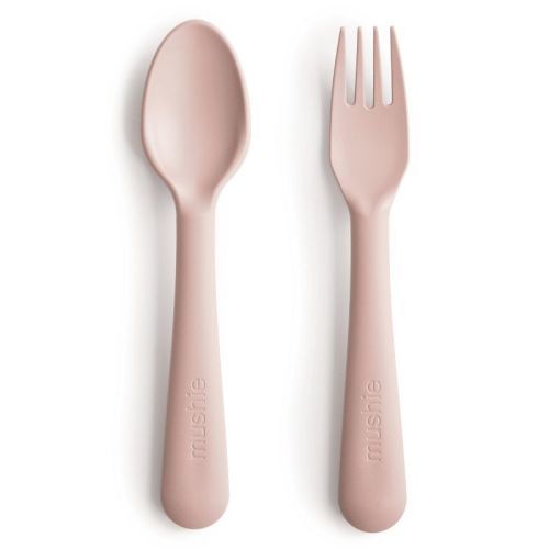 Dinnerware Fork And Spoon Set Pale Daffodil One Size