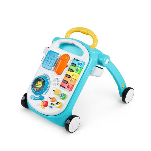Free Shipping! Baby Einstein Musical Mix N Roll 4-in-1 Push Walker Activity Center Toddler Table Floor Toy for 6 Months Plus Unisex