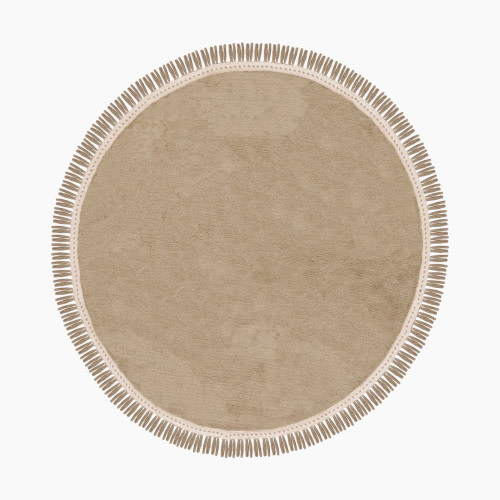 Safavieh Easy Care Round Area Rug - Green/Ivory, 5' X 5' Round