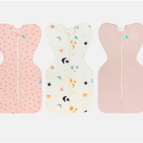 Swaddle Up Starter Bundle 1.0 TOG | Blush Cherries | Buff Lunar | Pink Twinkle