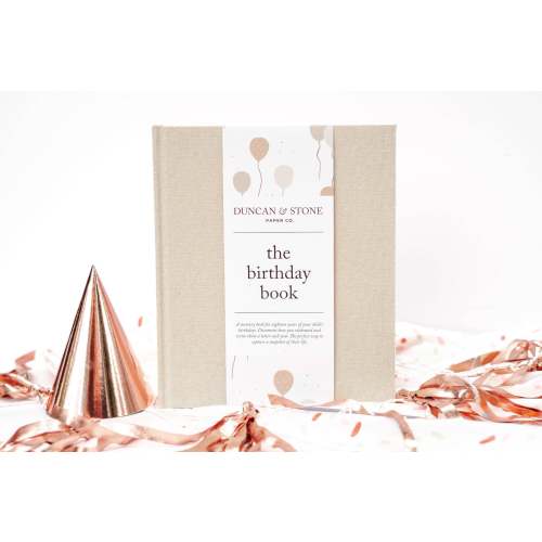 Keepsake Birthday Book | Duncan & Stone Paper Co.