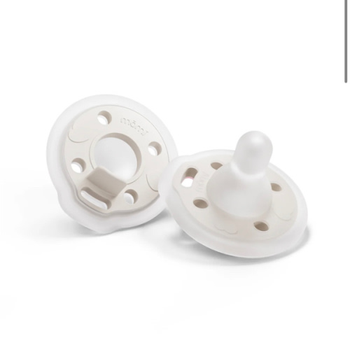 mōmi babypace pacifier 2-set - pearl