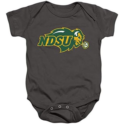 North Dakota State University Official One Color Bison Unisex Infant Snap Suit for Baby