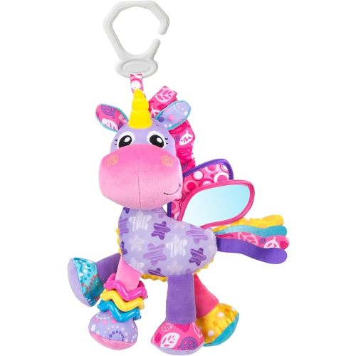Playgro Baby Toy Activity Friend Stella Unicorn 0186981 for baby infant toddler children is Encouraging Imagination with STEM/STEAM for a bright future - Great Start for A World of Learning