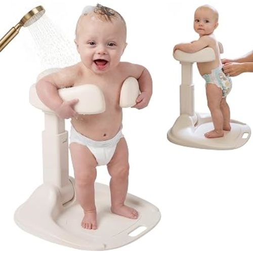 GROWNSY Baby Bath Stand & Foldable Shower Stand for Baby 6 Months And Up