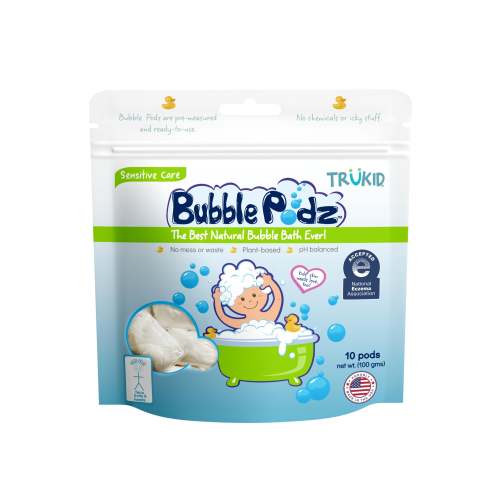 Bubble Podz: Sensitive Care (Eczema) Unscented Bubble Bath