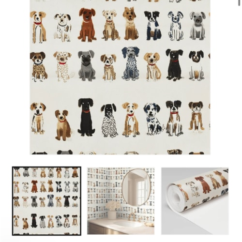 Best In Show Wallpaper – Painted Paper