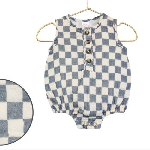 Cloud Muslin™ Bubble Romper - Miles