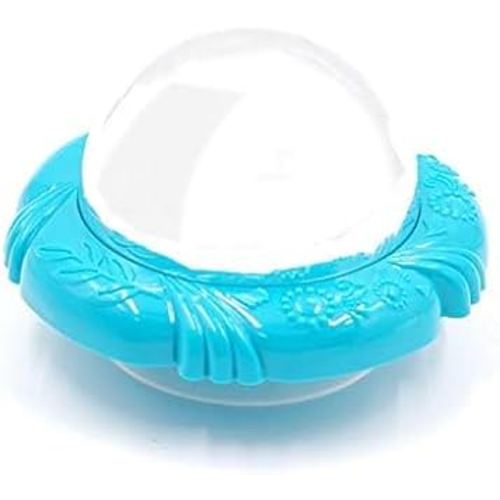 People Brain Builders Magic Reflection Ball - Blue - Mirror for Baby with Suction Cup